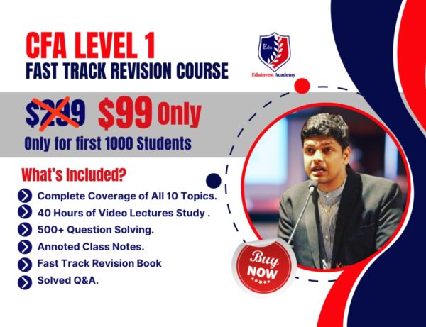 CFA L-I Fast Track Revision Course (180 Days)