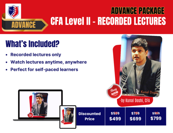 CFA LEVEL 2 - ADVANCE PACKAGE