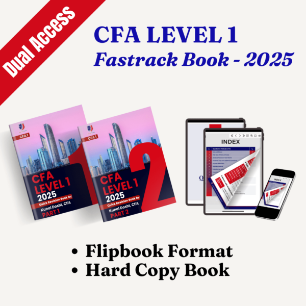 CFA Level 1 Fast Track Book – ⁠Dual Access