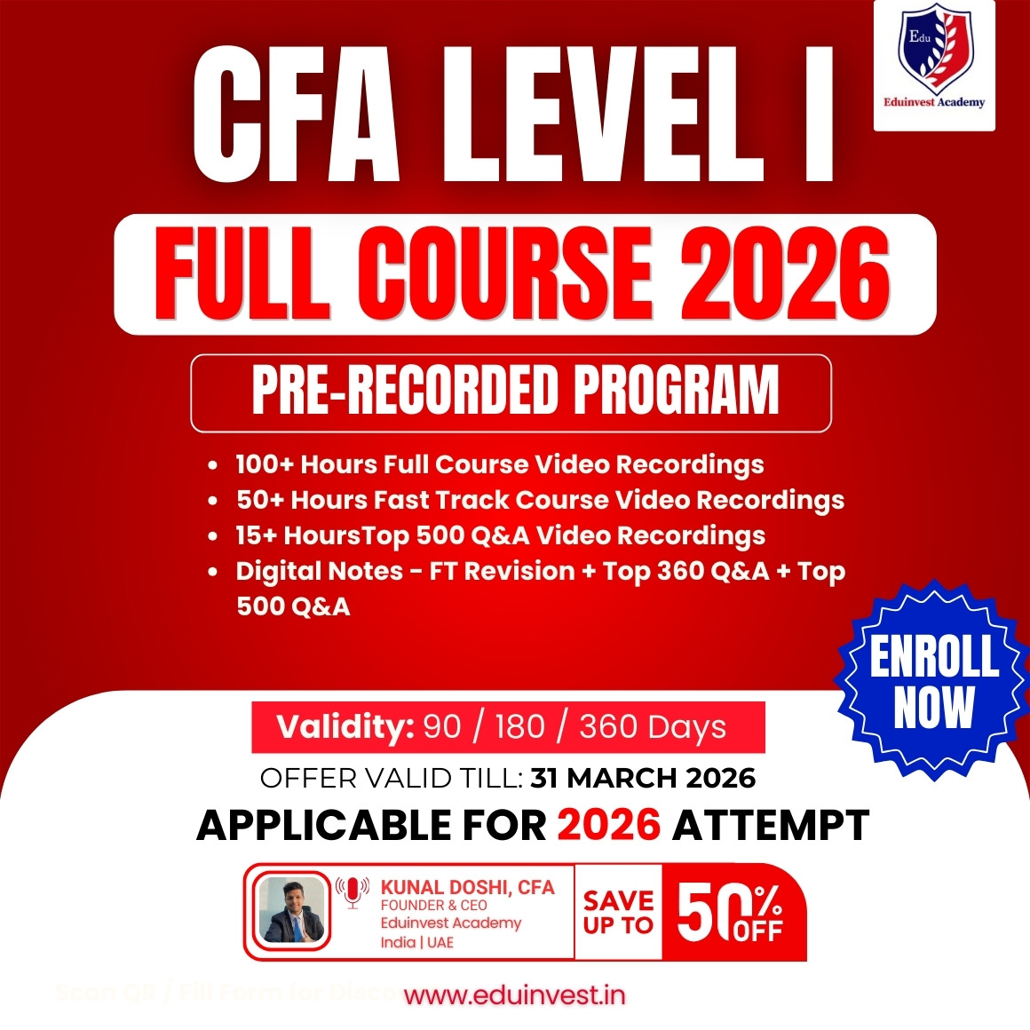 CFA Level 1 Full Course