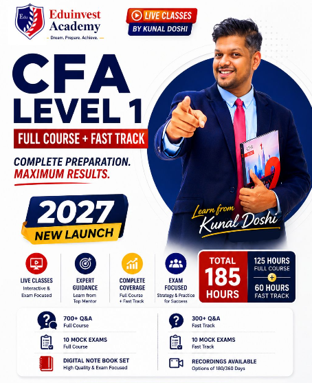 CFA Level 1 Full + Fast Track Live Batch 2027