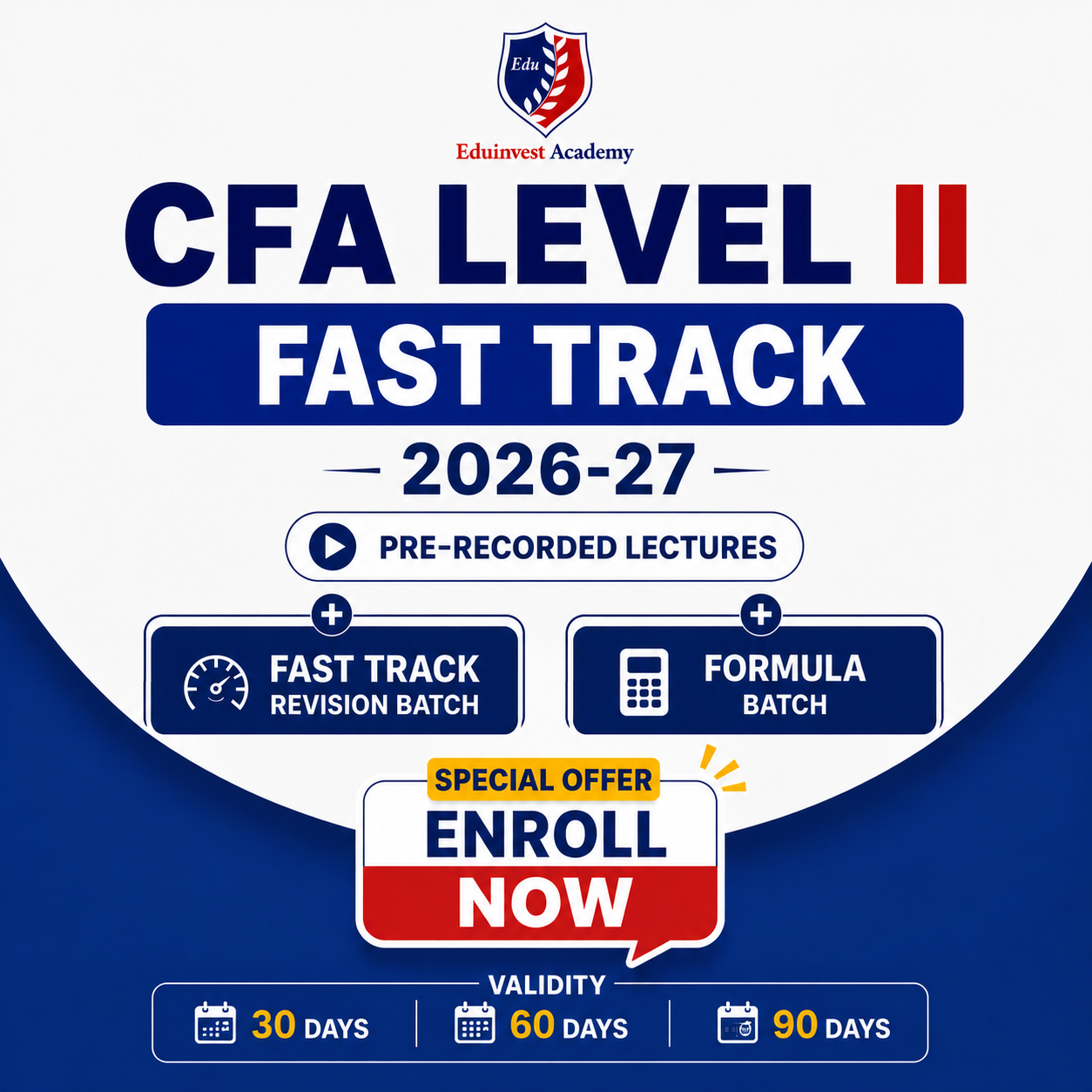 CFA Level II Fast Pre-recorded
