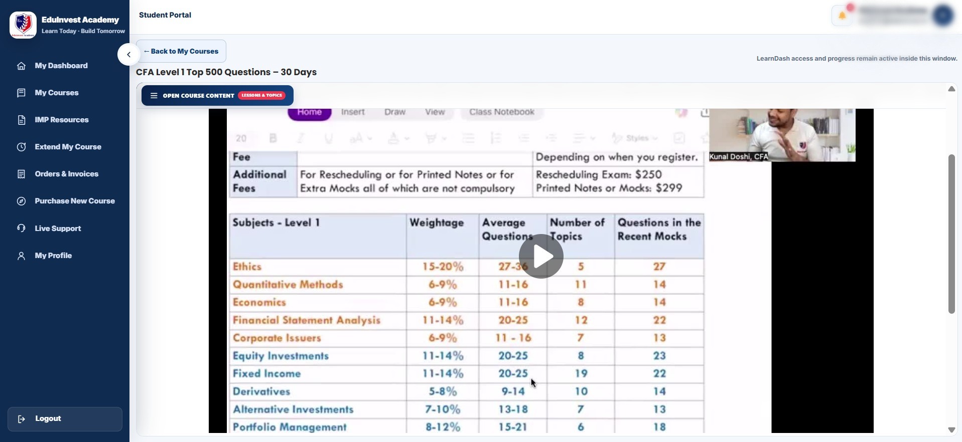LMS Interface